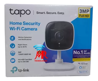 Tapo C110 Cámara Wi-fi De Seguridad Para Casa Full Hd 3mp