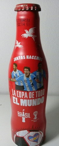 Botella Aluminio Coca Cola  ( Messi) 