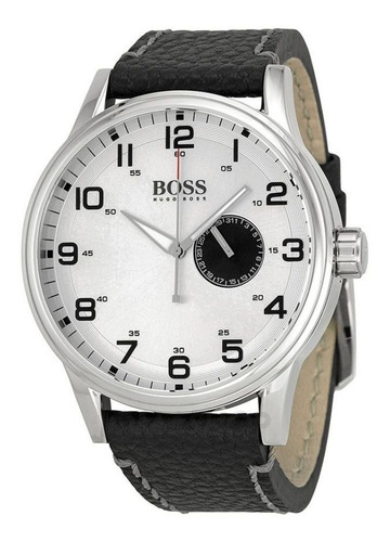 Reloj Hombre Hugo Boss Original De Cuero Mod 1512722