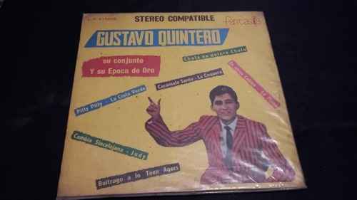 Gustavo Quintero Y Su Epoca De Oro Lp Vinilo Cumbia