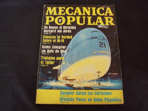 Revista Mecanica Popular (enero '75) El Nuevo Dirigible