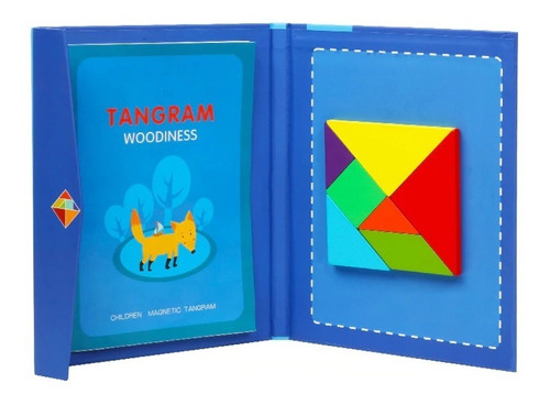 Rompecabezas Magneticos // Tangram Montessori // Elun Store