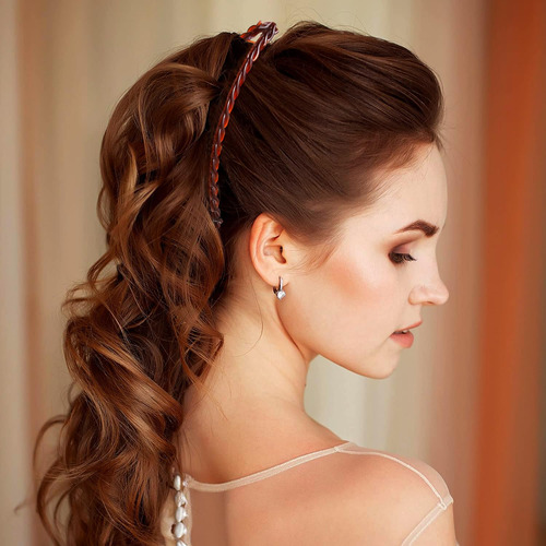 Clips De Plátano Para Cabello Grueso Y Soporte Para Moño