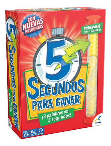 Novelty Corp - 5 Segundos Para Ganar Juego De Mesa