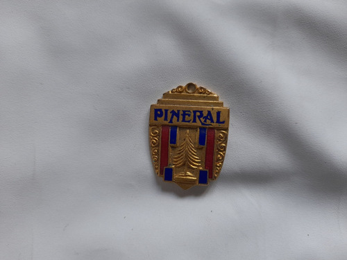 Antigua Medalla Publicidad De Pineral, Con Esmalte