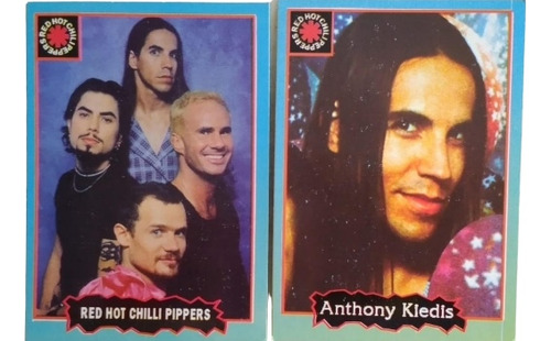 Cartas,rock Cards,de A. Kiedis, Y Banda Red Hot Chili Pipper