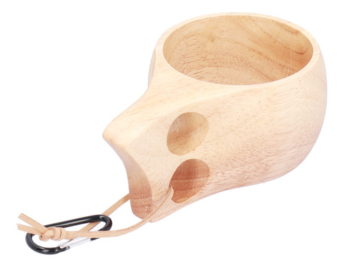 Taza De Madera, Portátil, Ligera, Con Asa Para Beber
