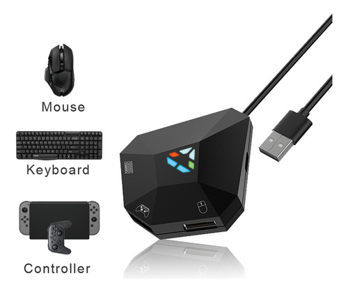 Convertidor De Teclado Y Ratón Y Gaming Para N-switch/ps4/x1