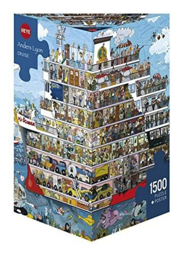 Puzzle 1500 Pz - Cruise Lyon - Heye 29697