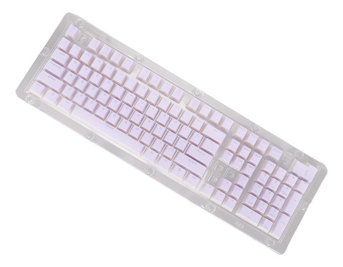 Teclados Mecánicos Violetas, Teclas Pbt, Diseño Alto Y Bajo