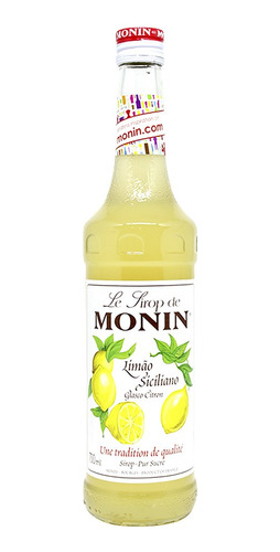 Xarope Monin Siciliano De Limão 700ml Bebidas Sobremesas