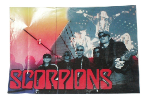 $ Poster Scorpions Concierto Rock Colección Vintage 27x40 Cm