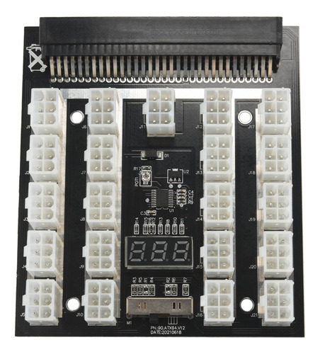 Adaptador De Corriente Pci-e De 12 V Y 21 X 6 Pines, Fuente