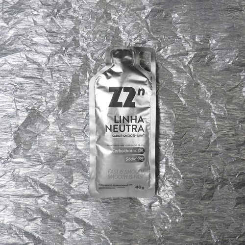 Energy Gel Z2n Smooth Mint (05 Sachês) Sabor Smooth Mint (Linha Neutra)