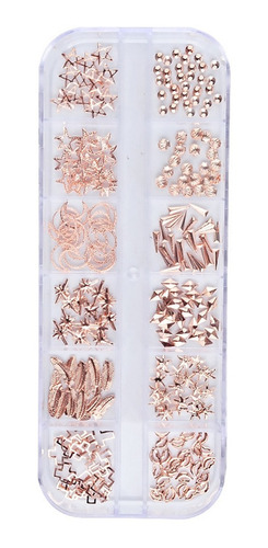Imagen 1 de 7 de Calcomanías Decorativas Lentejuelas De Uñas Decoración