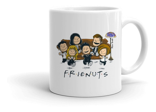 Friends Snoopy - Taza Ceramica Importada - Frienut (peanut)