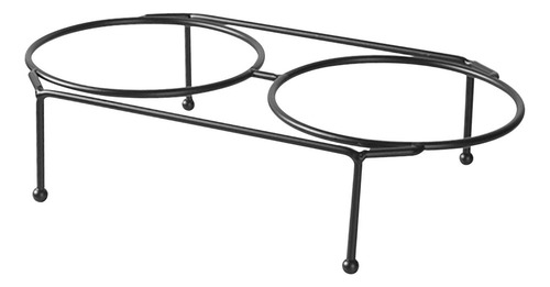 Soporte Para Cuencos Elevados, Mesa De 27cmx6cmx12.5cm