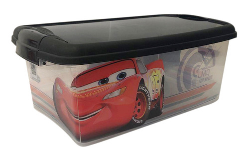 Caja Organizadora Infantil Cars 4,2 Lts Plástica 