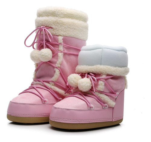 Botas De Nieve De Invierno Para Mujer, Botas Antideslizantes