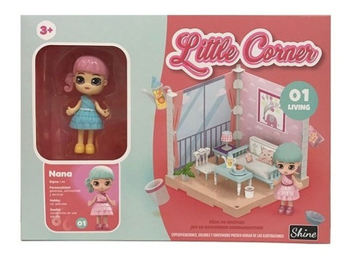 Little Corner Muñeca Coleccionable Playset C/acc. Shine