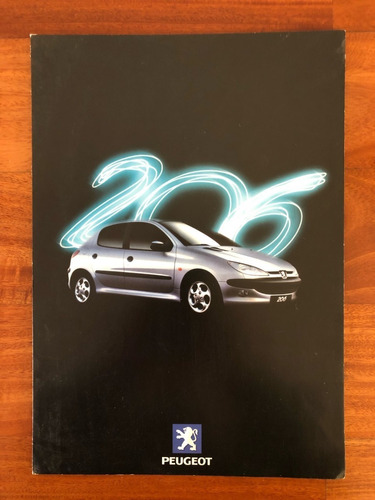 Folleto De Agencia Original De Peugeot 206 En Olivos - Zwt