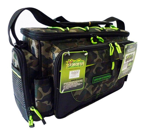 Bolso Pesca Dream Fishing Camo  Organizadores Gran Aventura