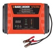 Cargador Bateria Automatico Manual 12v 25ª Black Decker Bc25
