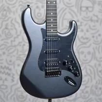 Comprar Guitarra Tagima Sixmart Stratocaster Hss Metallic Deep Silver Com Efeitos De Overdrive Distorção Delay Reverb Saída Para Gravação E Fone De Ouvido