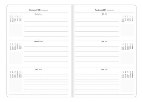 Planner Executivo 2023 Grampeado Tilibra Cambridge M7