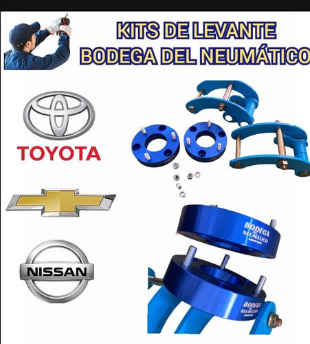 Kit Levante 2  Pulgadas, Chevrolet Dmax 2012 Y +