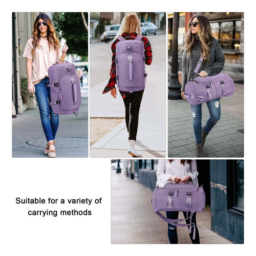 Unisex Mochila De Viaje Con Compartimento Para Zapatos Impermeable Bolsa Deporte Ligero Mochila