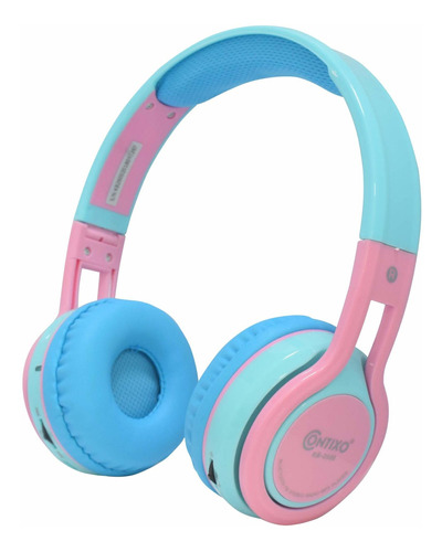 Auriculares Contixo Niños Over The Ear Plegable Bluetooth Niños Safe 85db Con Volume Limiter Microfono Incorporadorofo