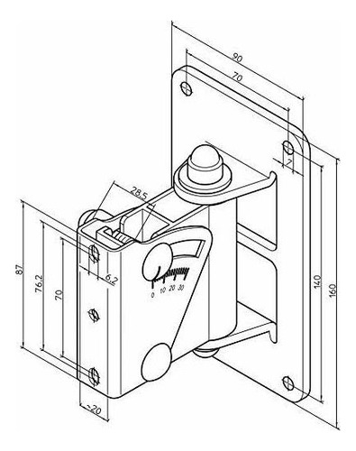 Suporte De Parede Para Alto-falantes K&m König & Meyer | Sum