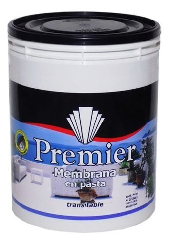 Membrana En Pasta Blanco X 20 Lts Premier Poliuretanica