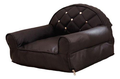 Sofá Para Gatos, Portátil, Fácil De Limpiar, Arco Negro
