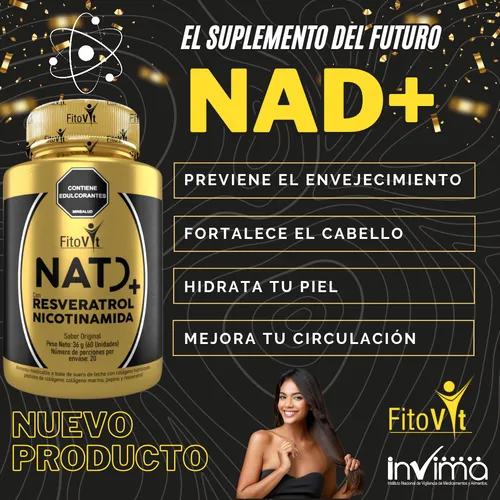 Natd+ Resveratrol Nicotinamida