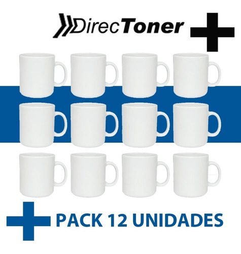 Tazas De Ceramica Listas Para Sublimar Quilmes Pack 12 Unida