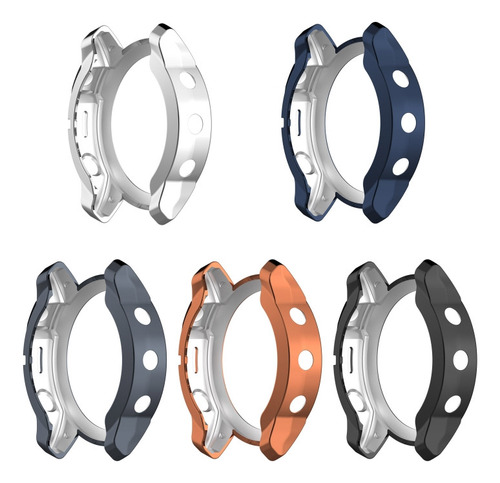 Funda De Tpu Gris A Prueba De Golpes Para Garmin Fenix 7x