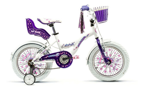 Bicicleta Infantil Raleigh Lilhon Rodado 16 Nena - Thuway