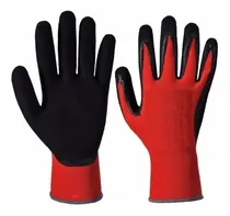 Comprar Guantes Trabajo Obra Construcción De Tela Y Goma Resistente
