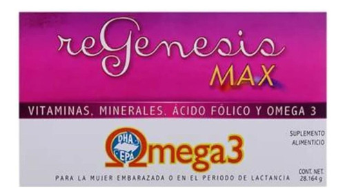 Regenesis Max Caja Con 30 Cápsulas