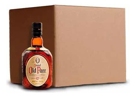 Caja Whisky Old Parr 12 Años 0,75 Litros