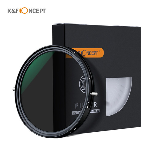 Filtro Polarizador Ajustable K&f Concept 72 Mm 2 En 1