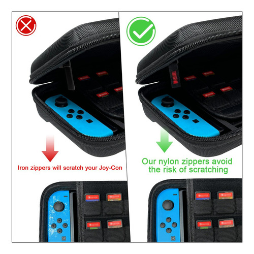 Estuche Portátil De Almacenamiento De Viaje Para Nintendo Sw