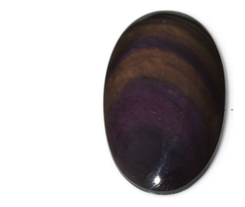 Bonita Obsidiana Arcoiris Ovalado 27x16mm Obarcc01