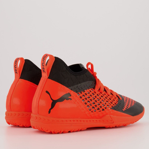 Chuteira Puma Future 2.3 Netfit Tt Society Laranja