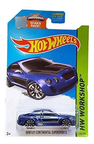 Hot Wheels, 2015 Hw Workshop, Bentley Continential 8j0eg