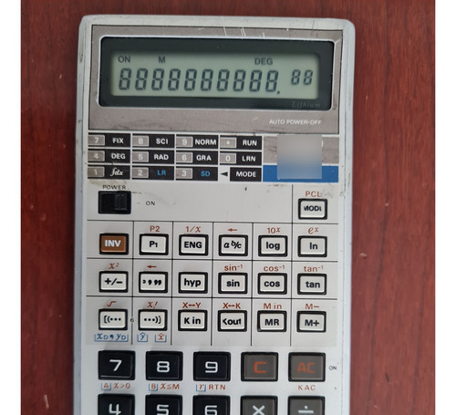 Calculadora Cientifica Casio Fx-3600p ,d'coleccion