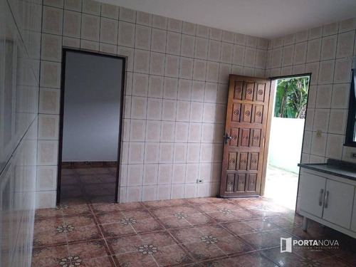 Casa Com 2 Dormitórios Para Alugar Por R$ 1.100,00/mês - Chácara Vale Da Boa Vida - Embu Das Artes/sp - Ca0517