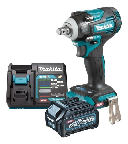 Chave De Impacto A Bateria 40v Tw004 1/2 Makita Carreg Rapid 110v